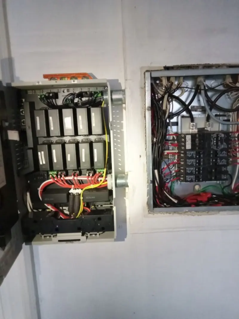 Electrical panel upgrade completed for Electrical Inspection in Triangle
